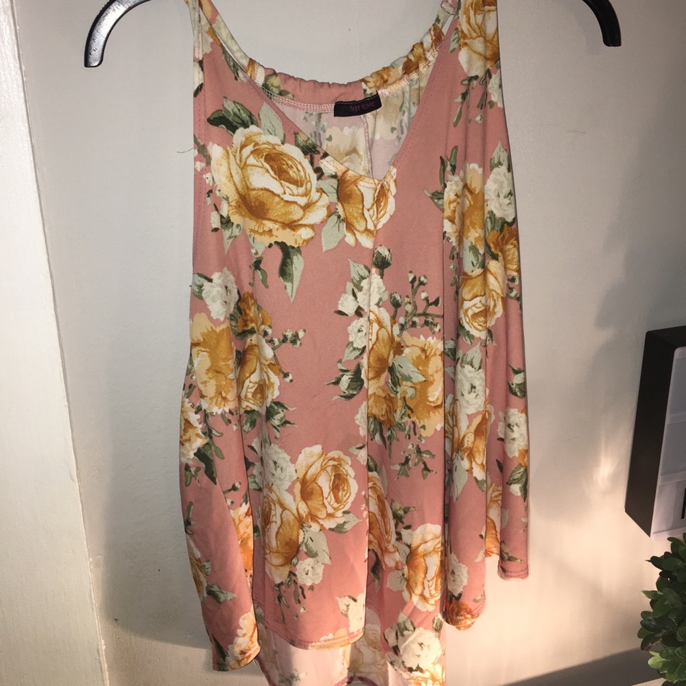 Floral Flowy Tank Top